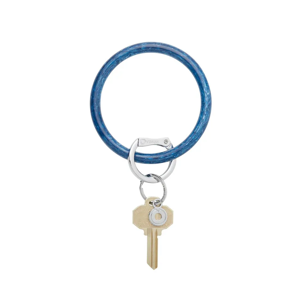 Big O Mind Blowing Blue Resin Key Ring - FINAL SALE