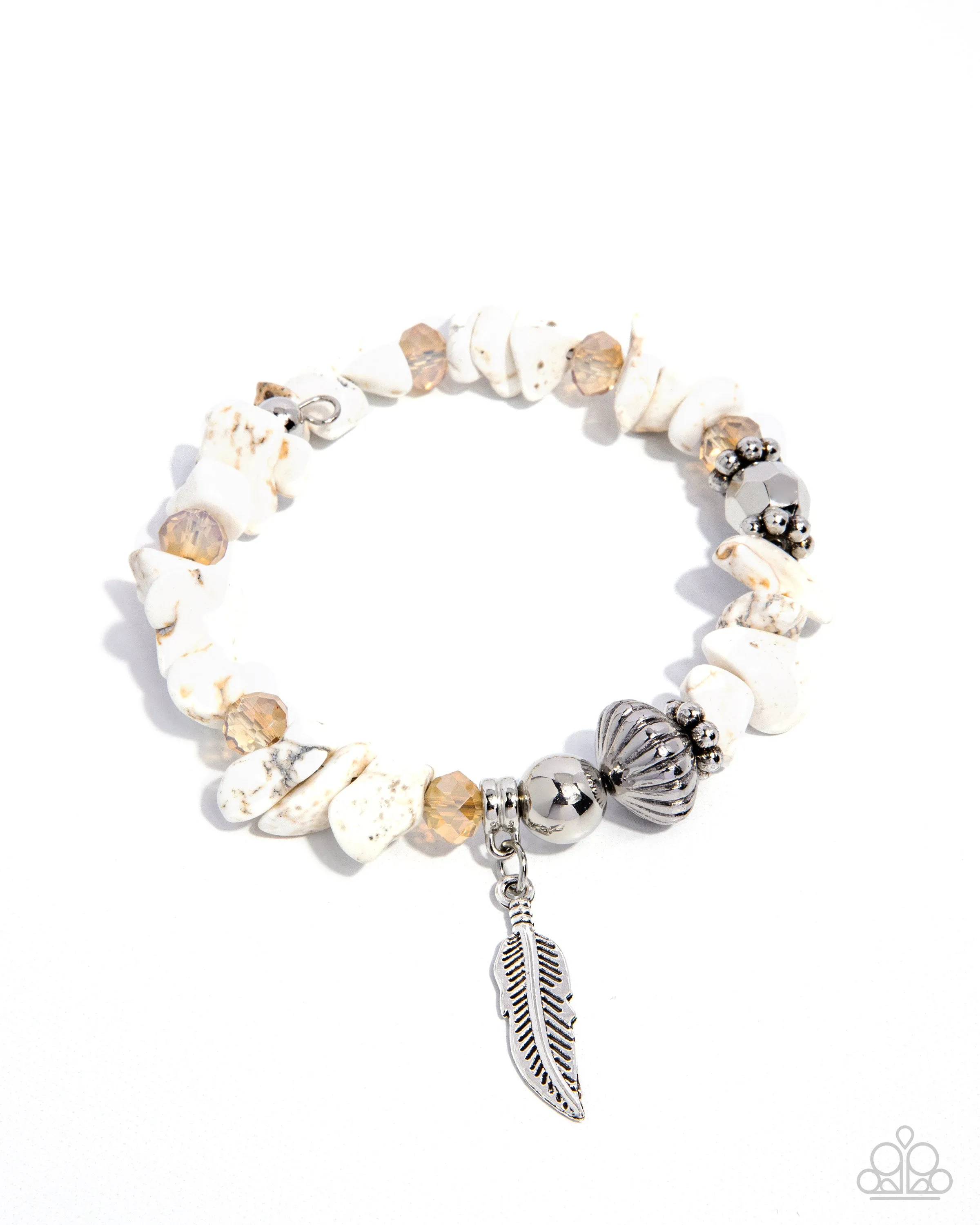 Bracelets Earthy Earning - White B2341