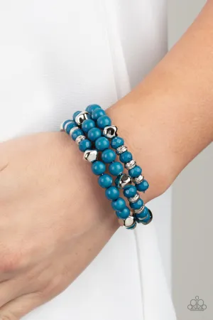 Bracelets Vibrant Verve - Blue