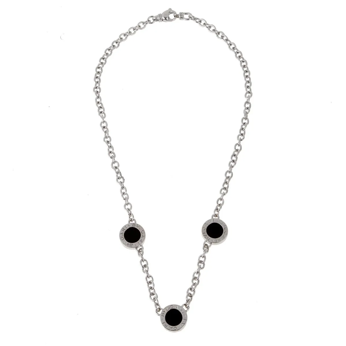 Bulgari Bulgari Diamond White Gold Necklace