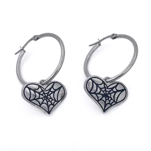 Cobweb Heart Hoops