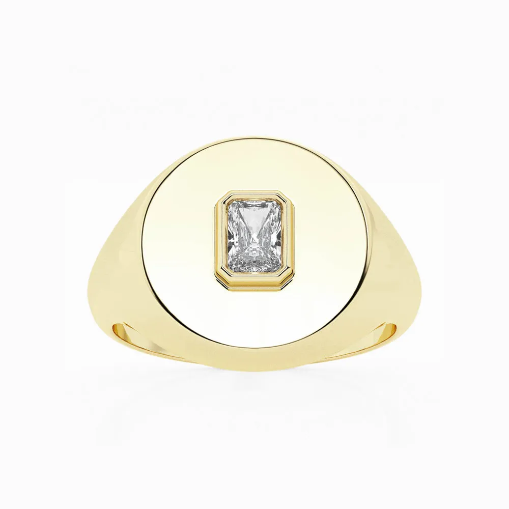 Defining Radiant Stamp Ring