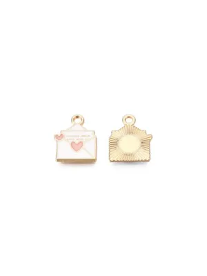 Gold Love Note Charm