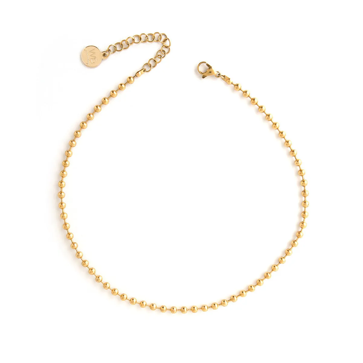 Gold Persia Ball Chain Necklace