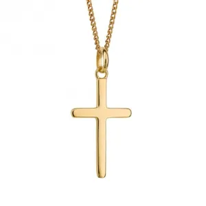 Gold Plated Cross Pendant P5270