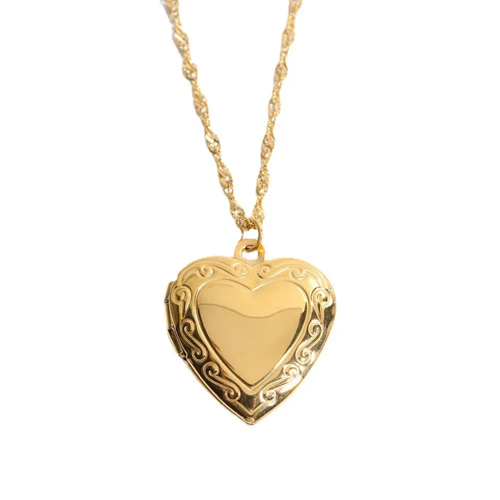 Heart Locket Necklace