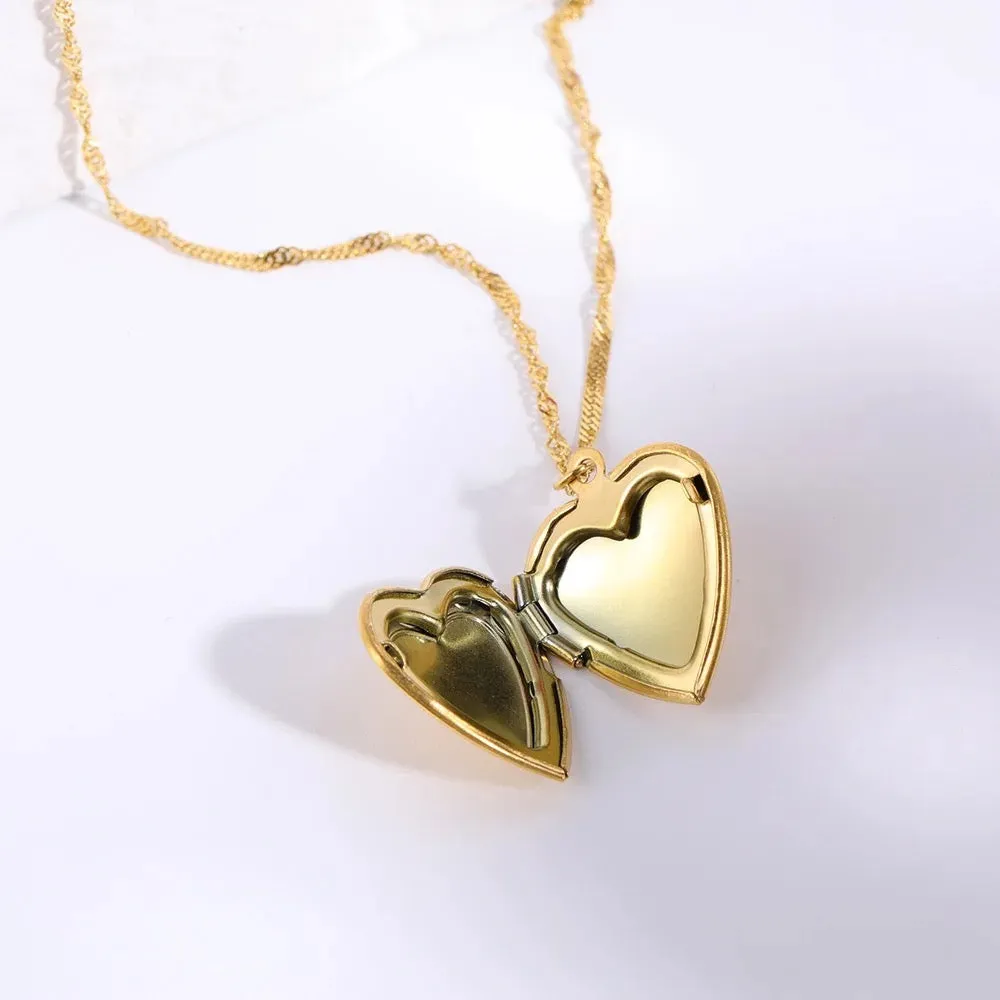 Heart Locket Necklace