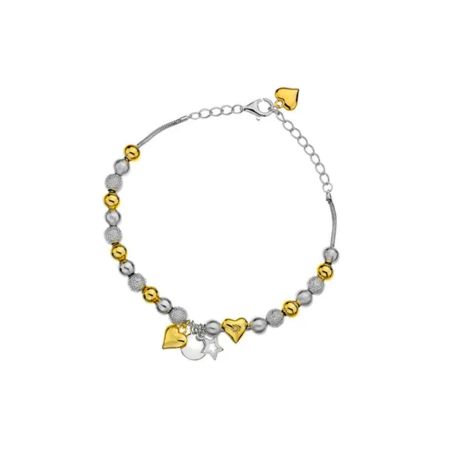 Hot Diamonds Just Add Love Trinket Bracelet