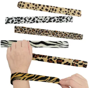 Jungle Print Slap Bracelet (12/unit), #241001 (C-41)