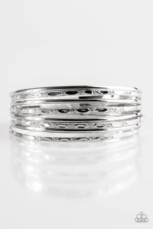 Magnificent Gleam Silver-Bracelet