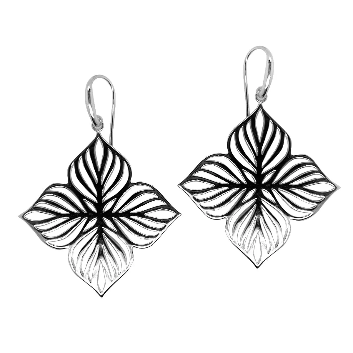 Medium Dogwood Flower Earrings