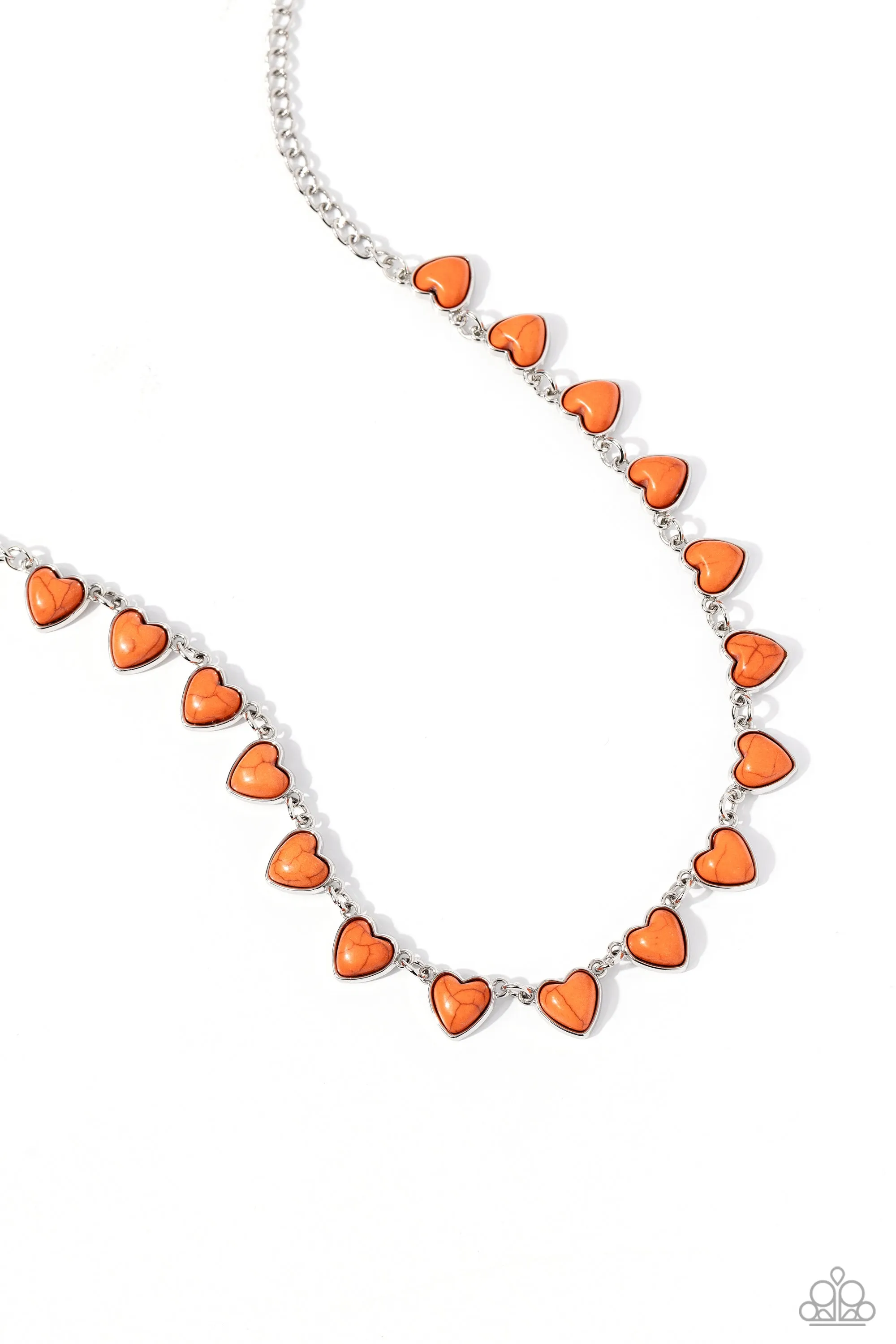 Necklaces Sentimental Stones - Orange VDAY V506