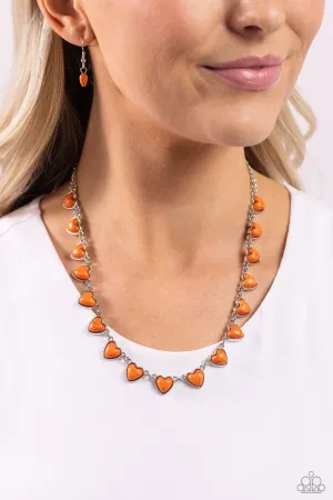 Necklaces Sentimental Stones - Orange VDAY V506