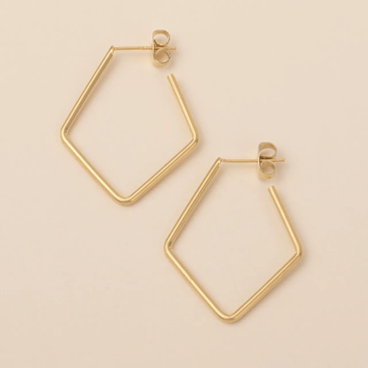 Orion Diamond Hoop Refined Earrings