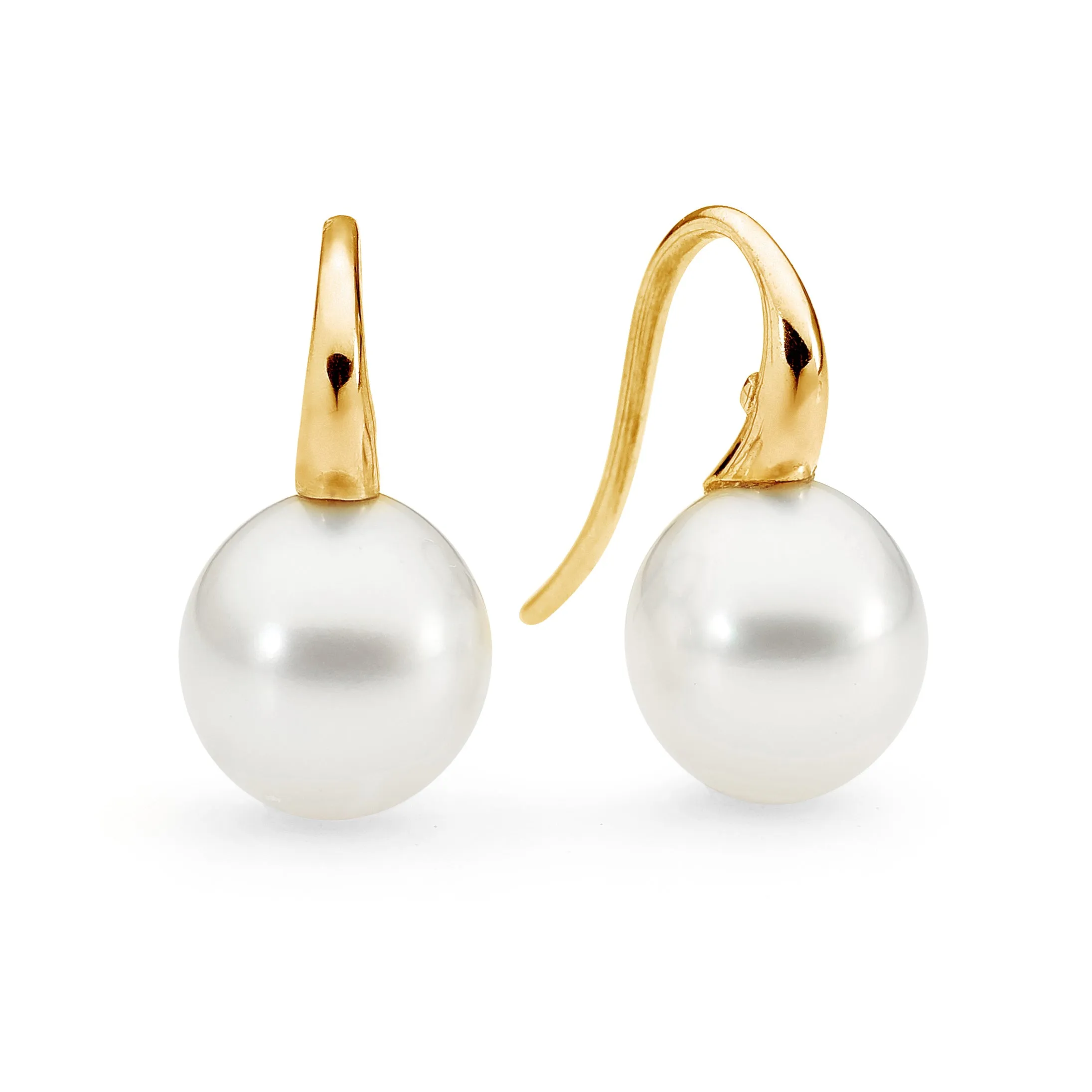 Pearl French Hook Earrings