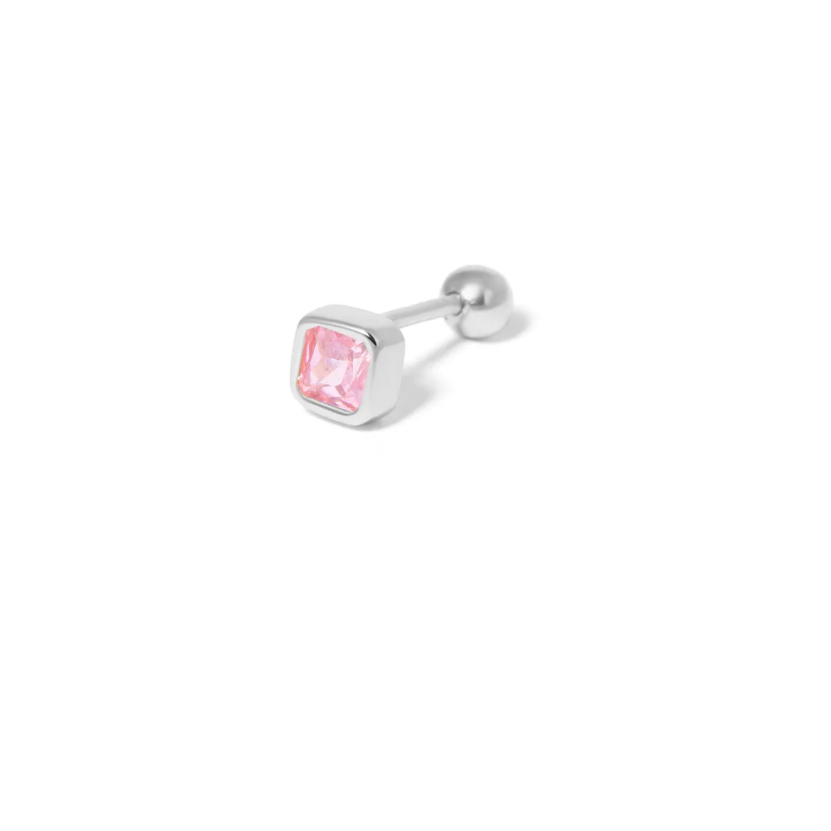 Pink Narmela Square Piercing