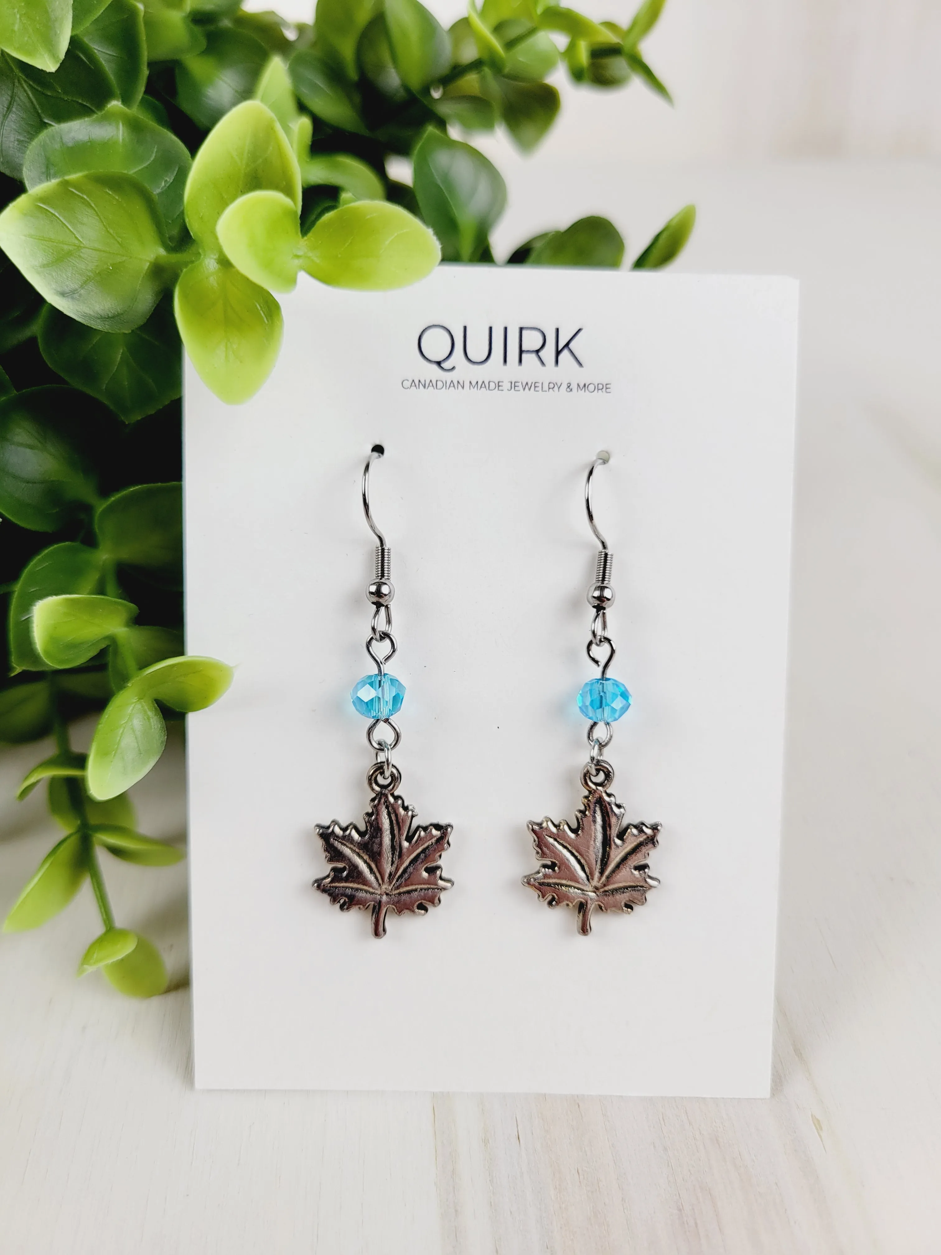 Quirk Handmade Jewelry, Everyday Dangle Earrings