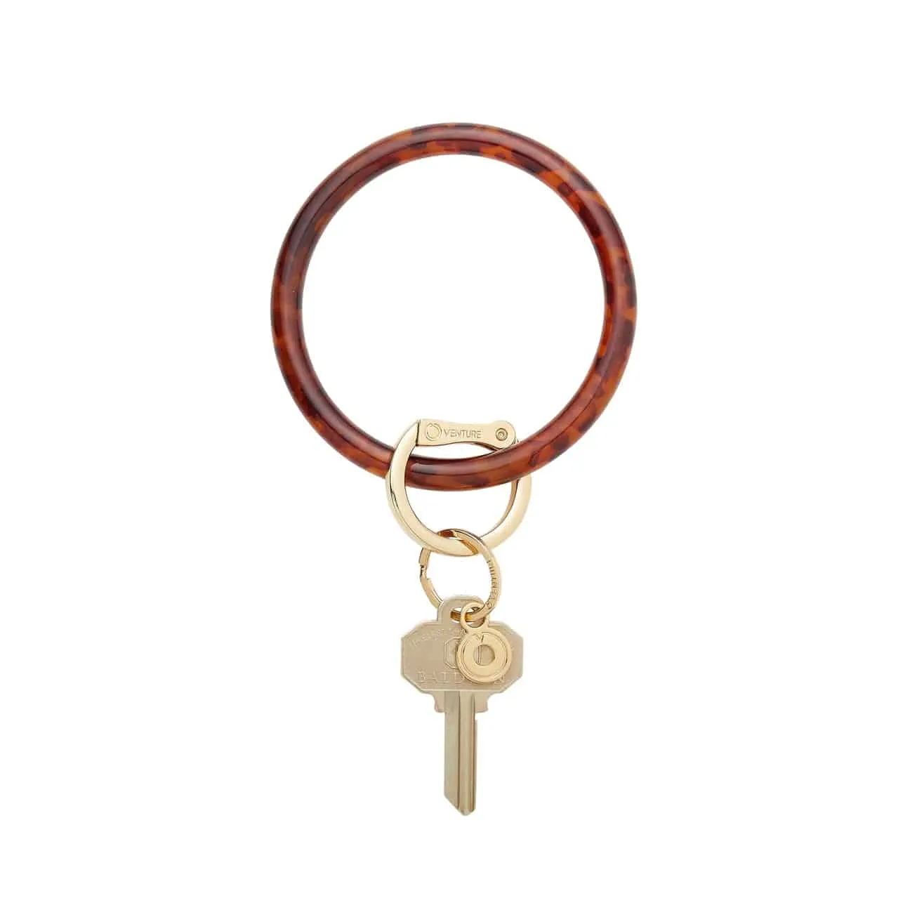 Resin Big O® Key Ring - Tortoise