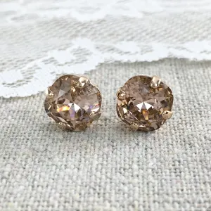 Small Cushion Post Earrings