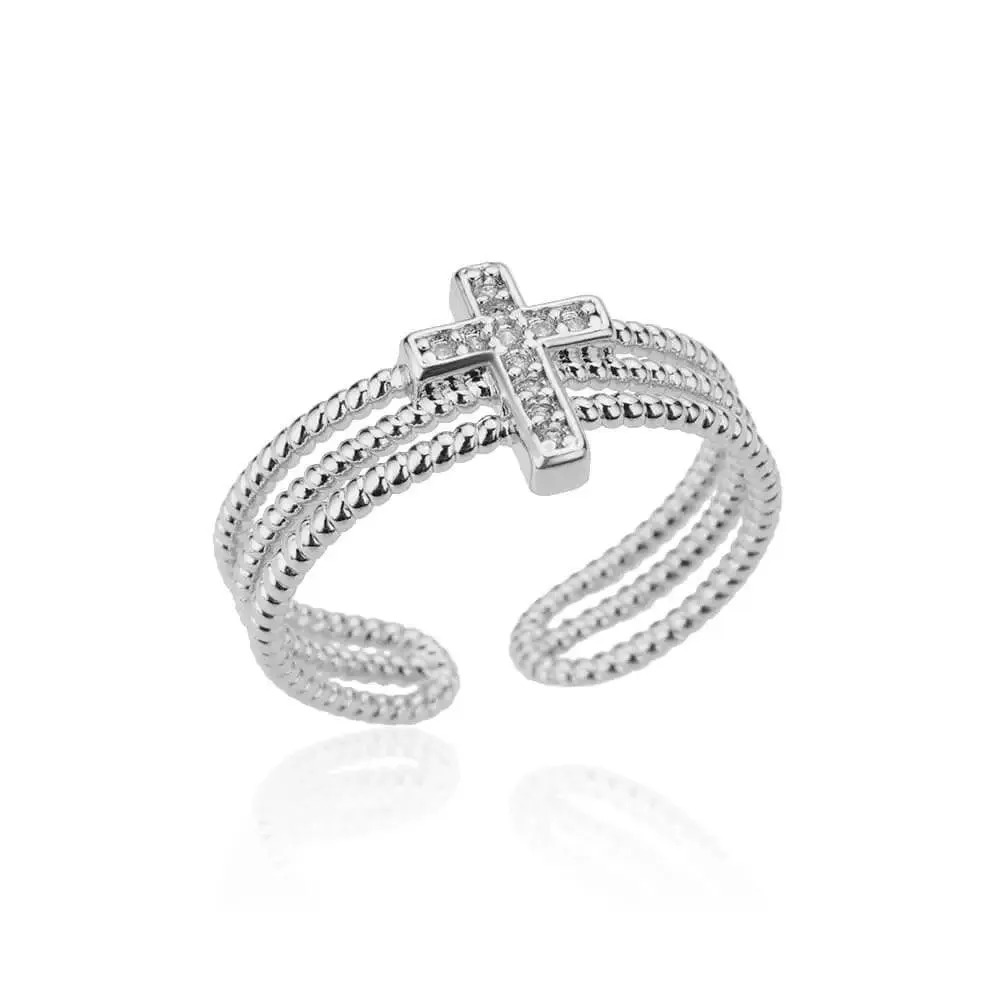 Stainless Steel Sunflower Wedding Rings for Women