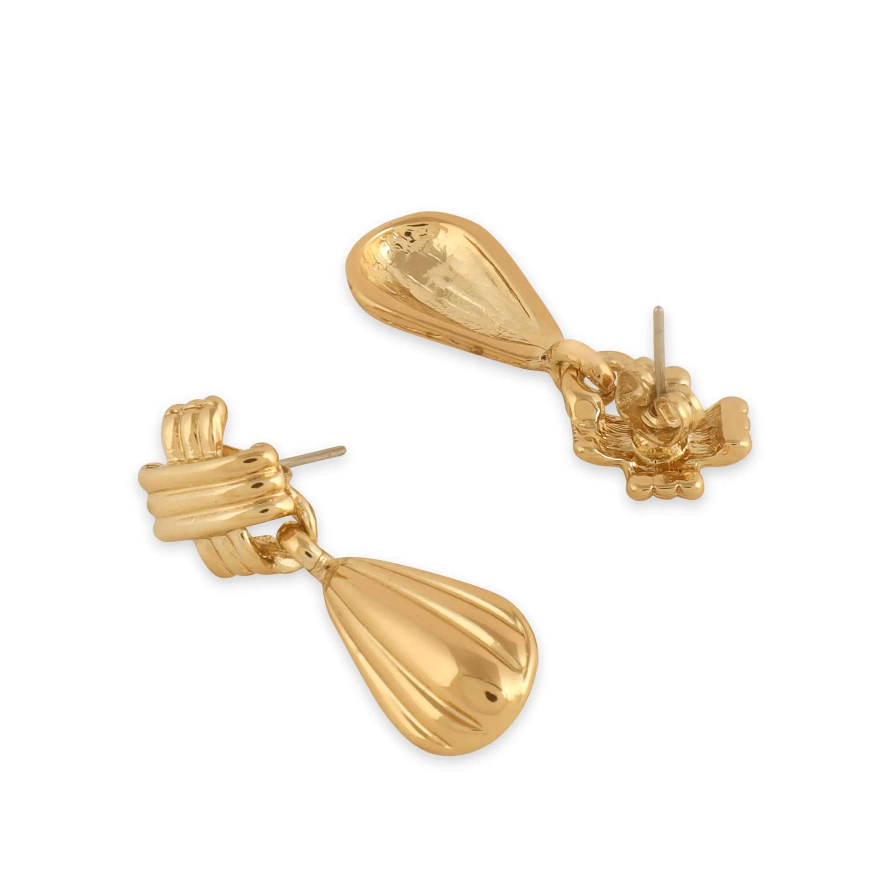 TFC Spitfire Small Gold Plated Dangler Earrings