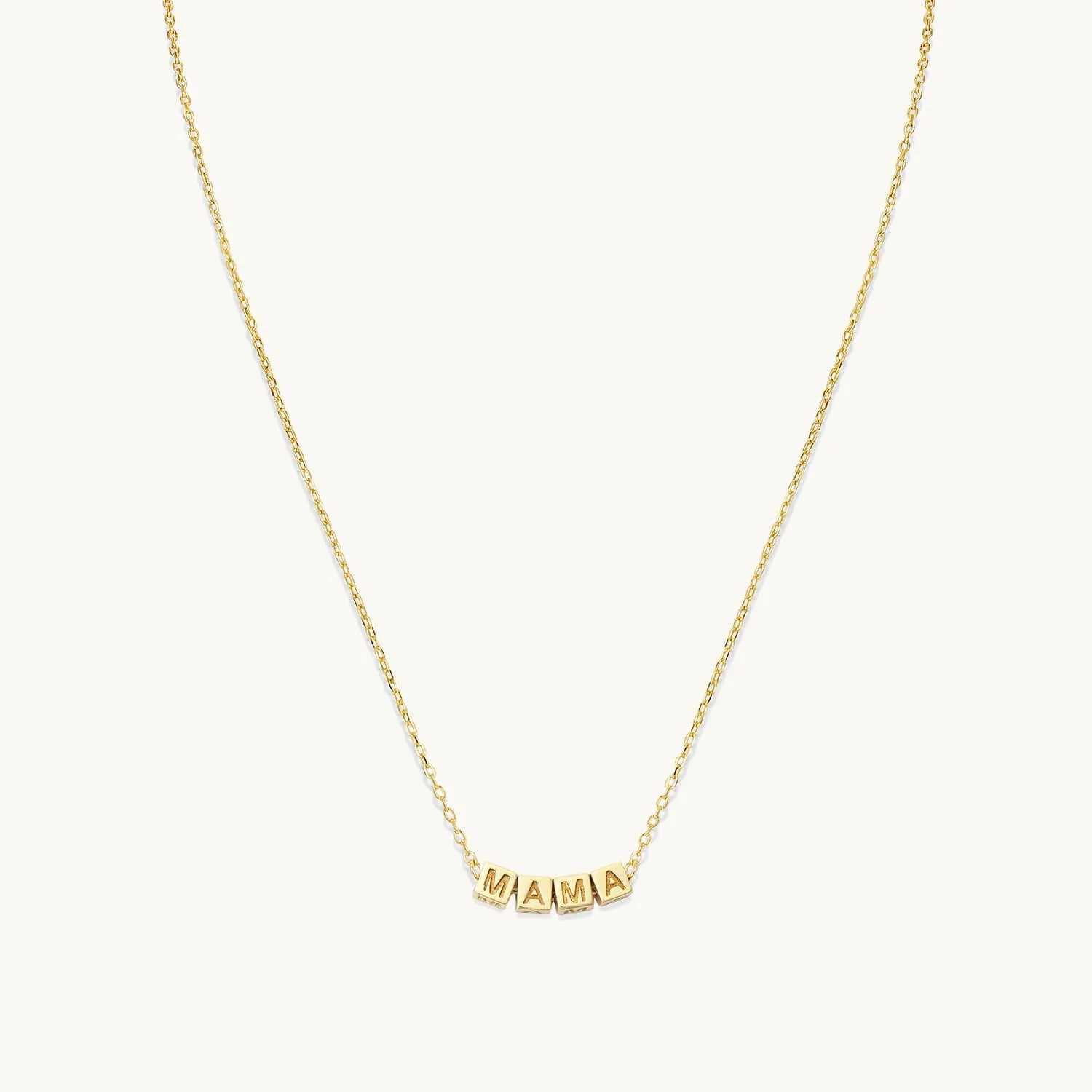 Tiny Words Mama Necklace