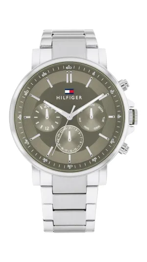 Tommy Hilfiger Tyson Stainless Steel Green Dial Men's Watch 1710587