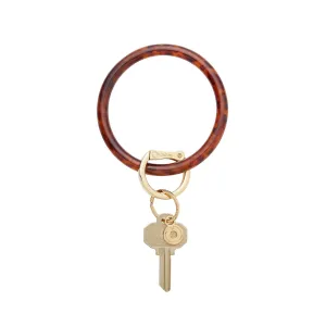 Tortoise Resin Oventure Key Ring