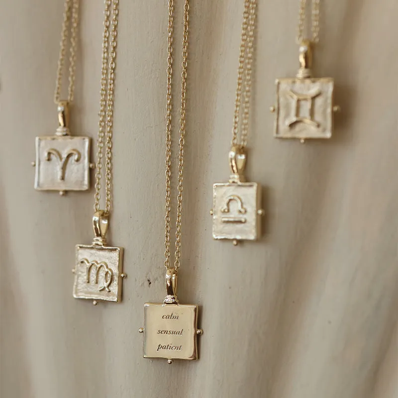 VIRGO ZODIAC NECKLACE